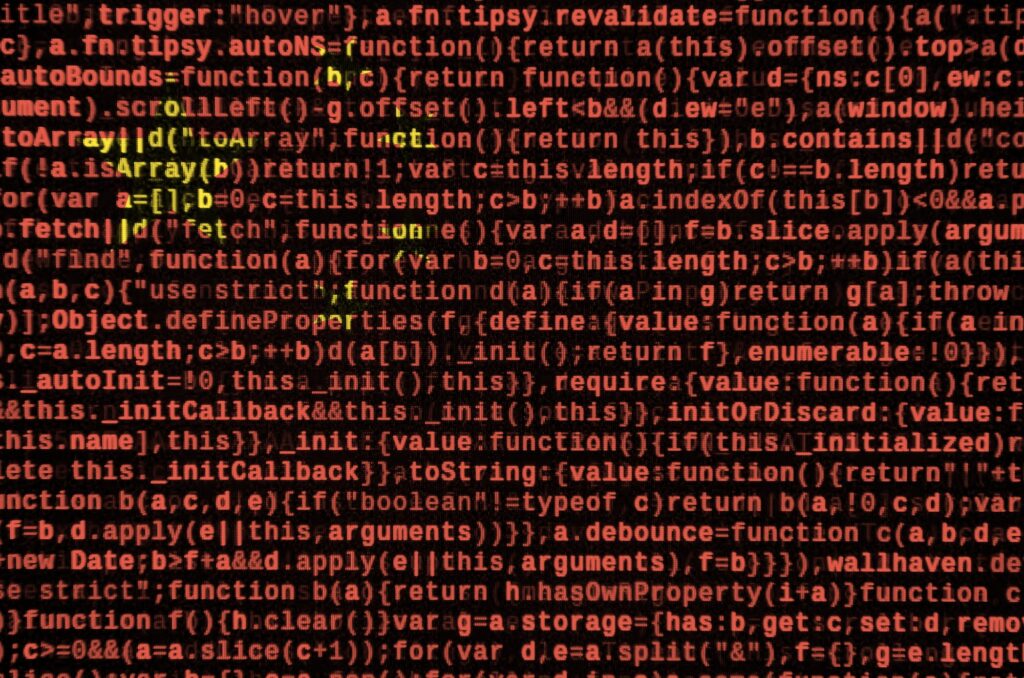 china flag is depicted on the screen with the program code