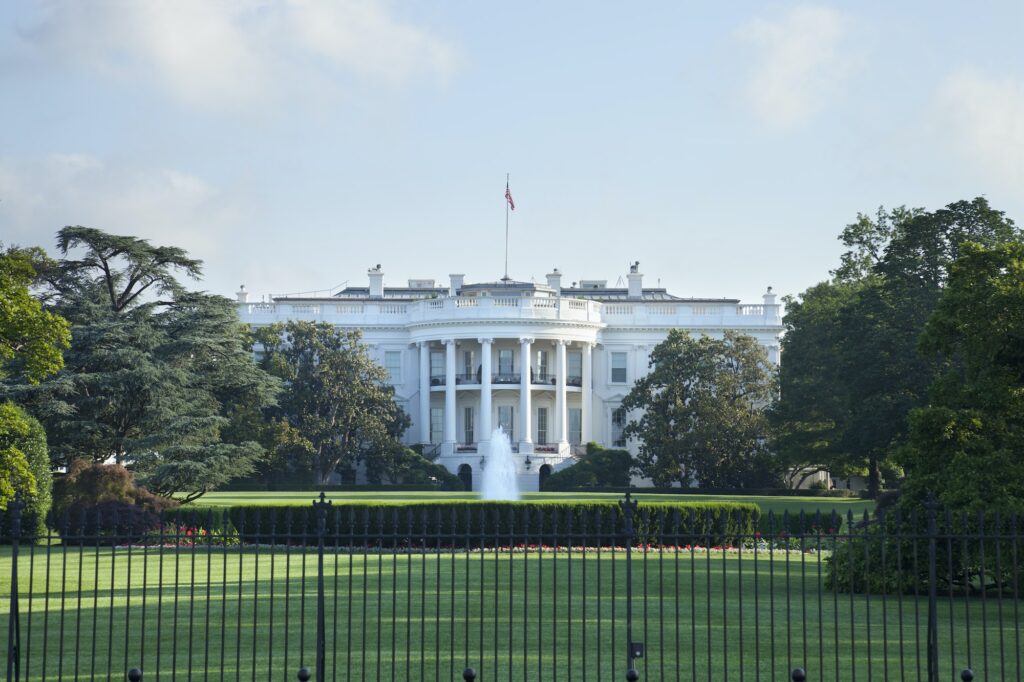 The White House Viewed from the South Side