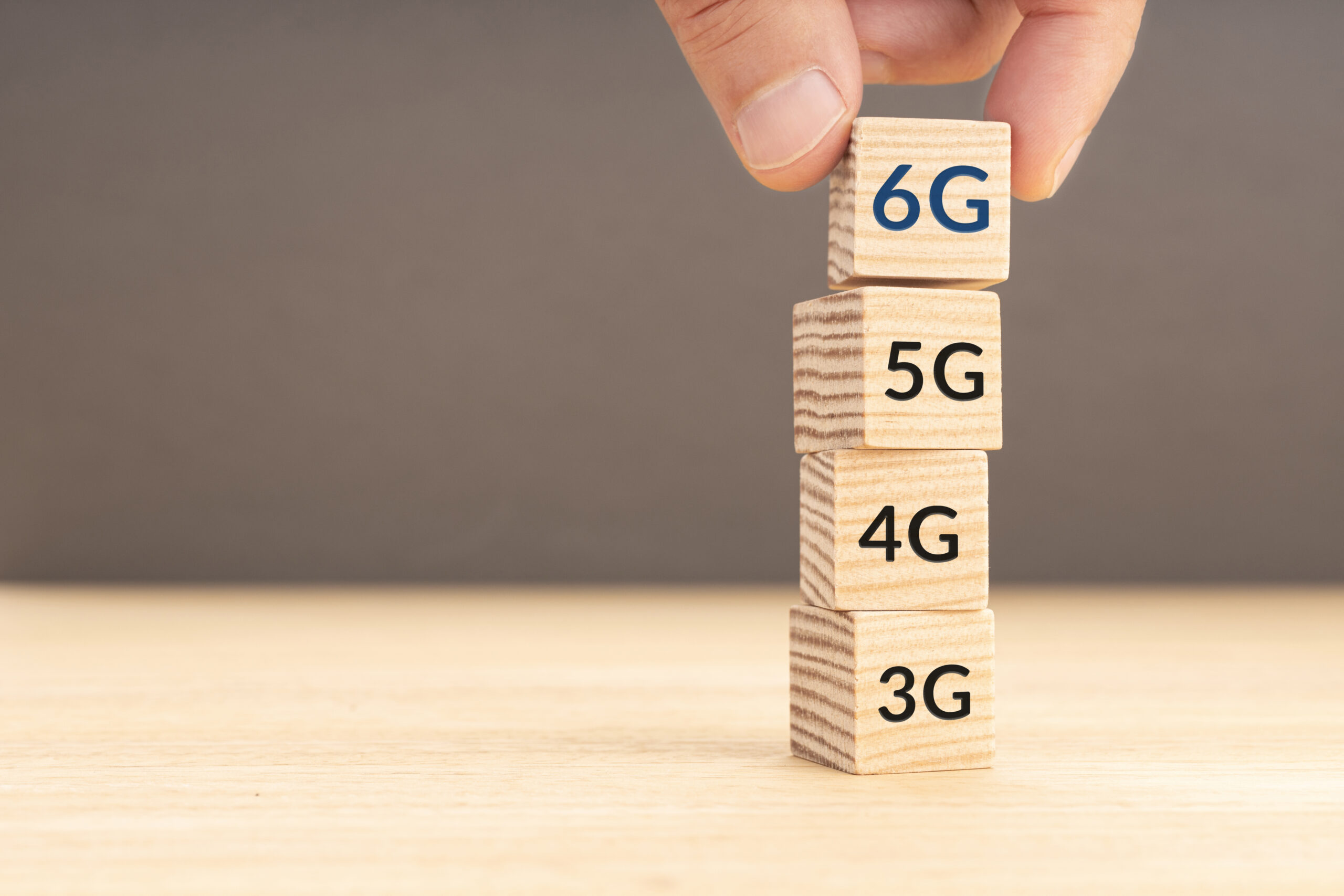 6g network connecting technology concept