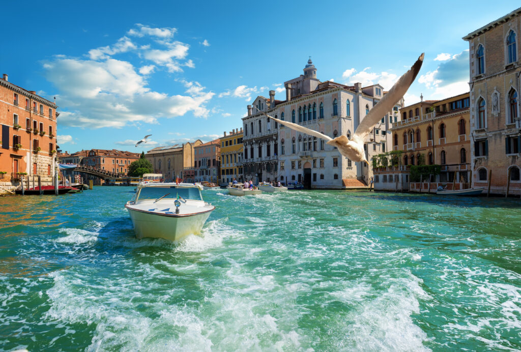 Boats in Venice