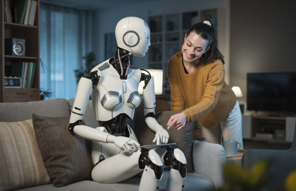 In the future, home robots equipped with AI will be more common than vacuum cleaners