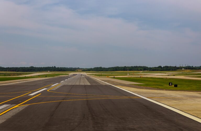 International Airport on the runway in airport is the international air gateway