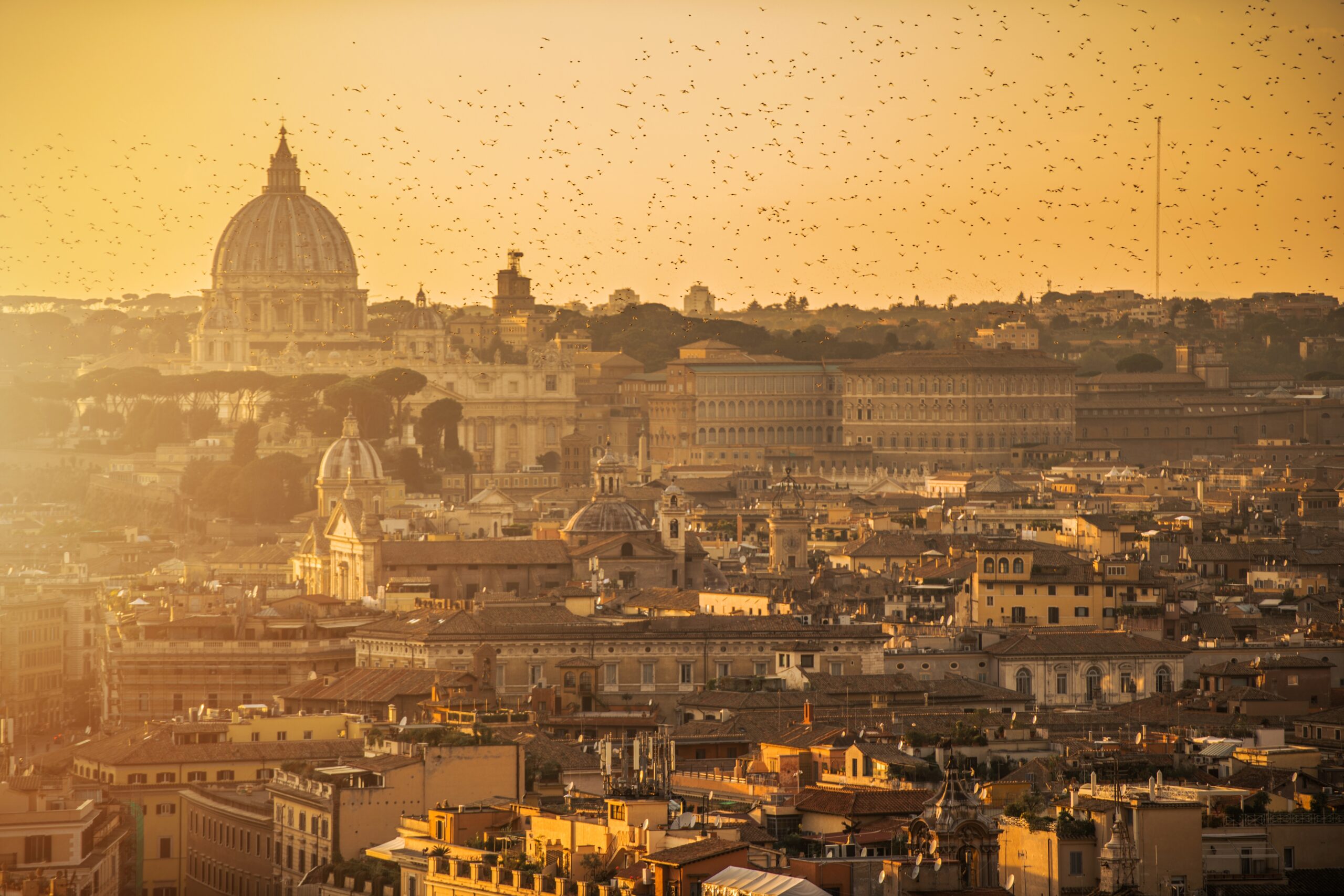 rome and vatican scenery