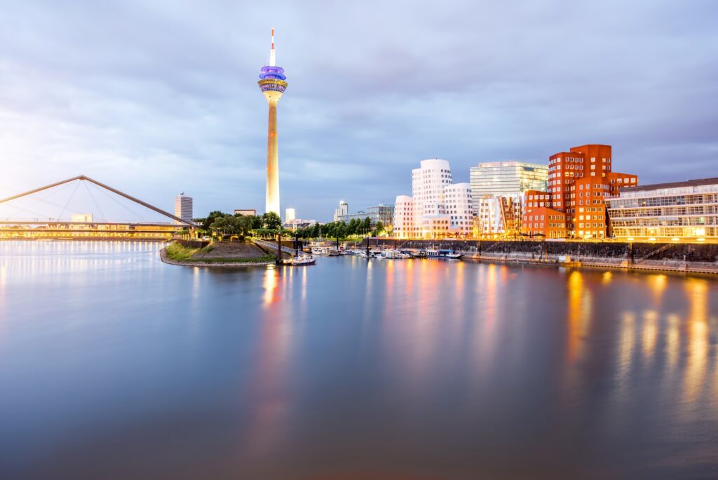 Dusseldorf city in Germany