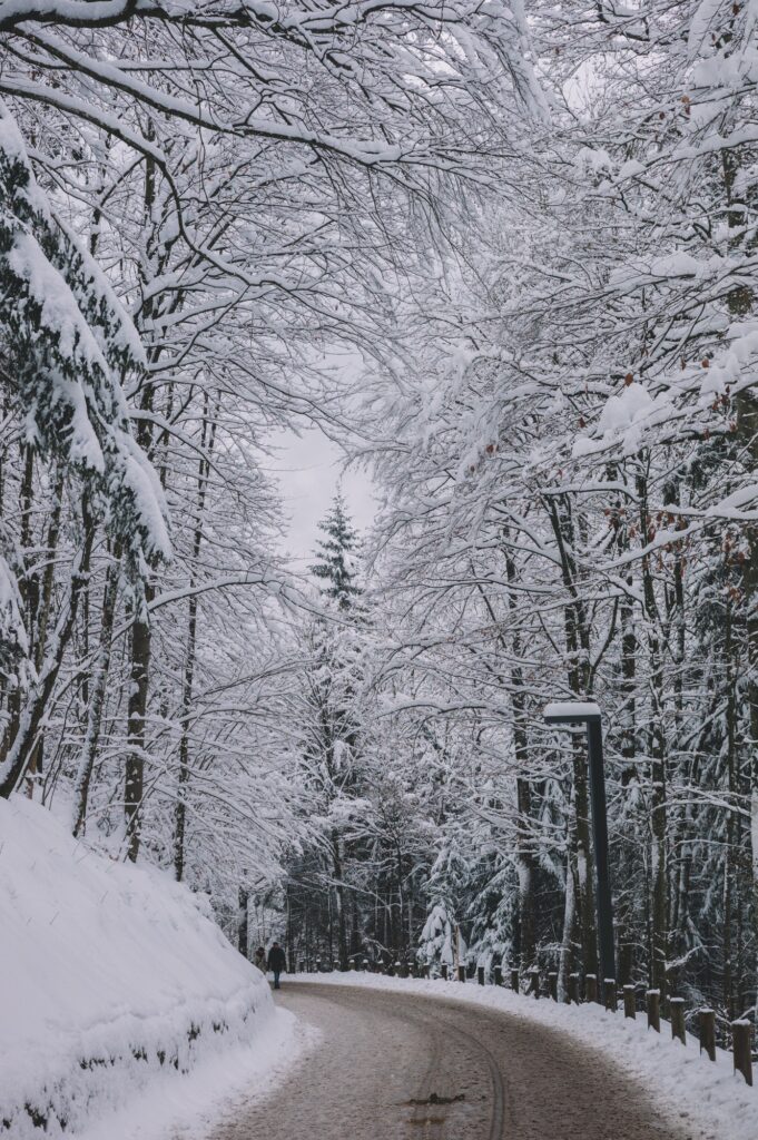 Winter time in Fussen, Germany