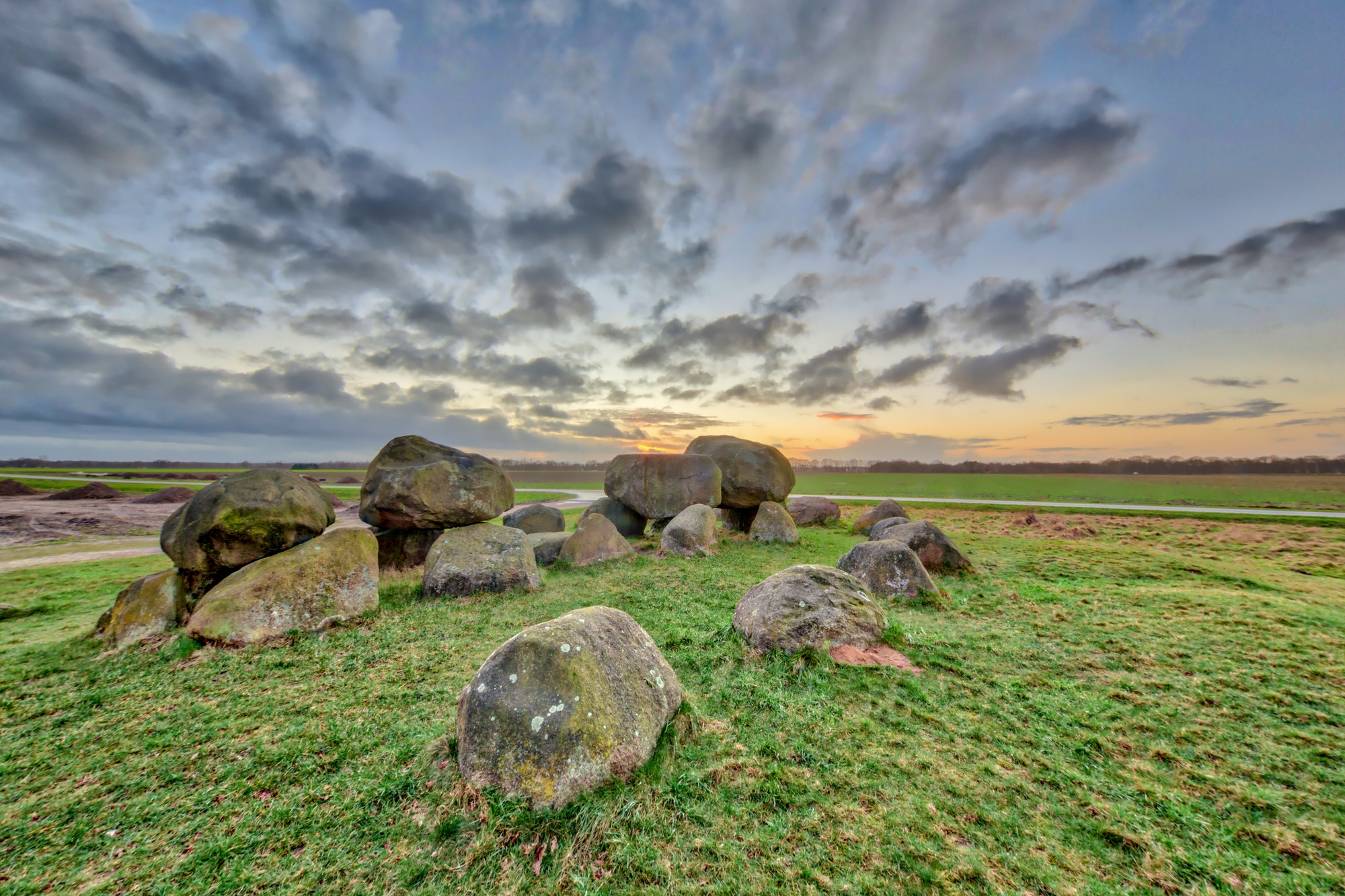 Hunnic megalithic Dolmen