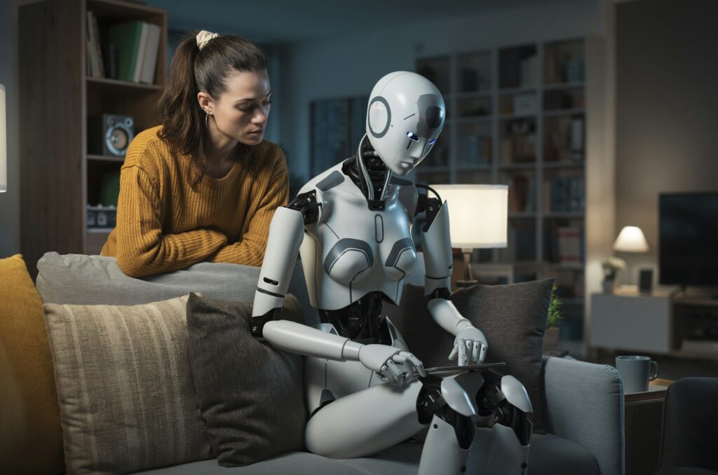 In the future, home robots equipped with AI will be more common than vacuum cleaners