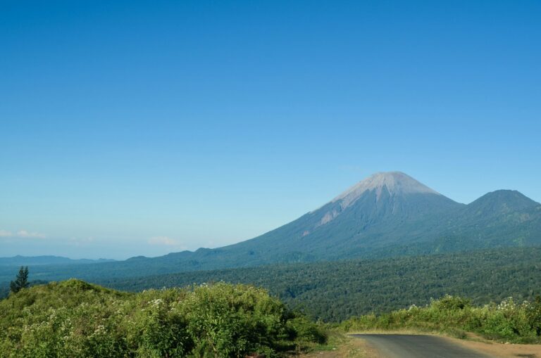 Mount in Indonesia