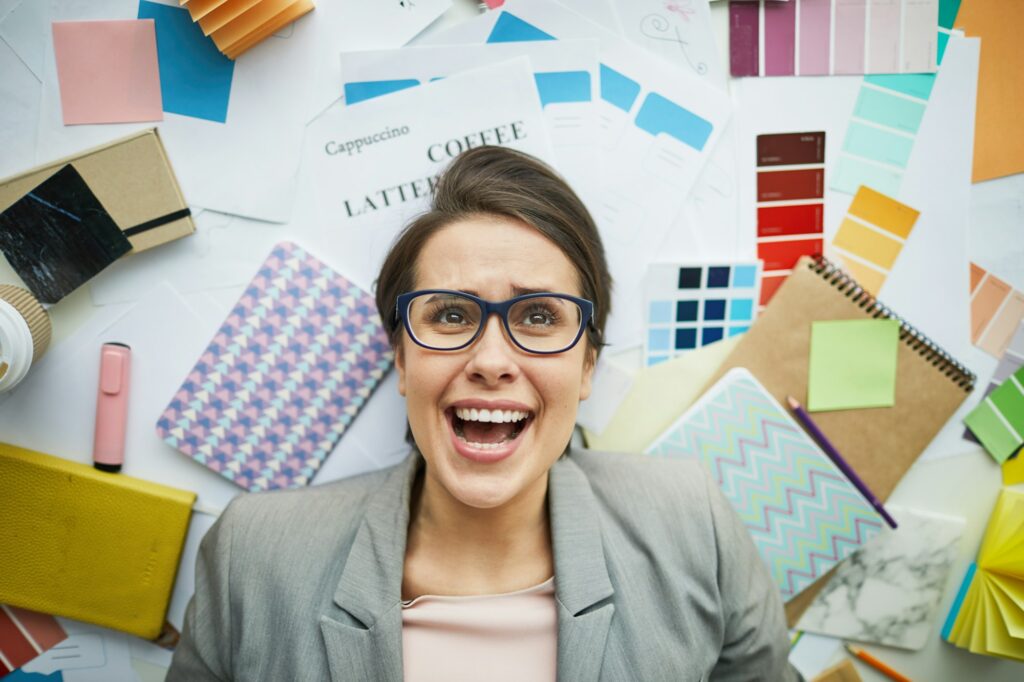 Emotional Businesswoman