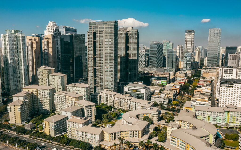 Aerial view of Bonifacio Global City