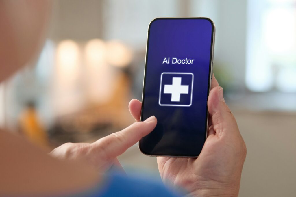 Exploring Innovative Healthcare Solutions Through AI Doctor App Usage at Home in Daylight