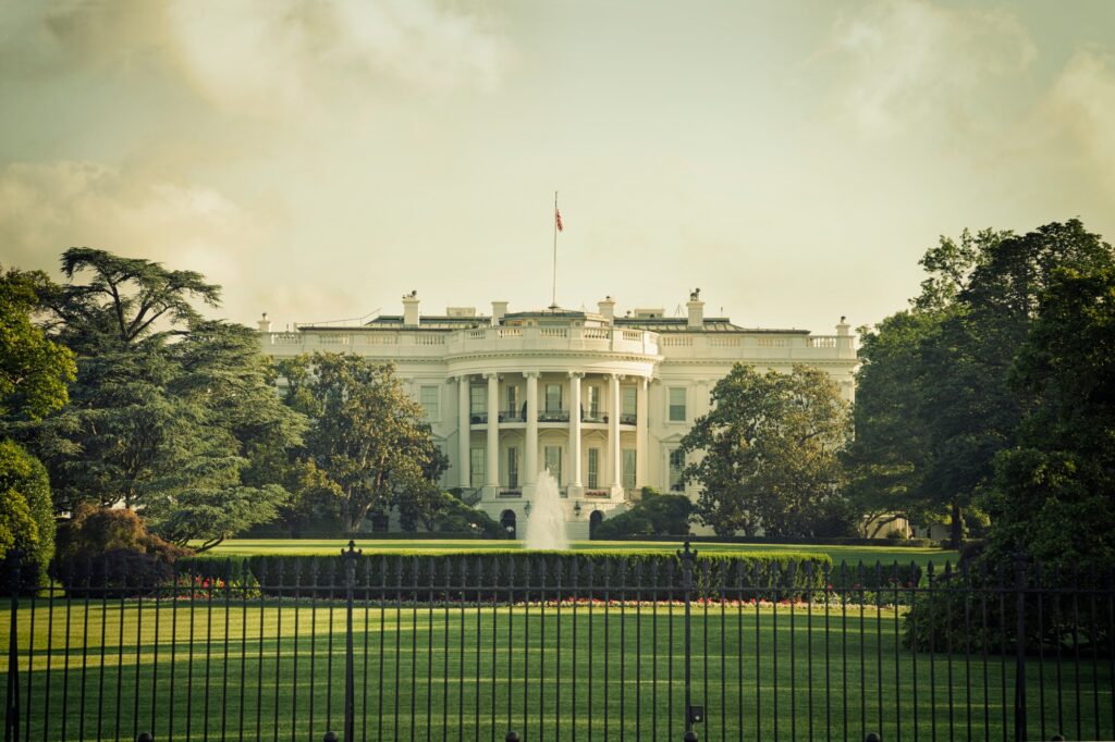 Cross Processed Image of the White House