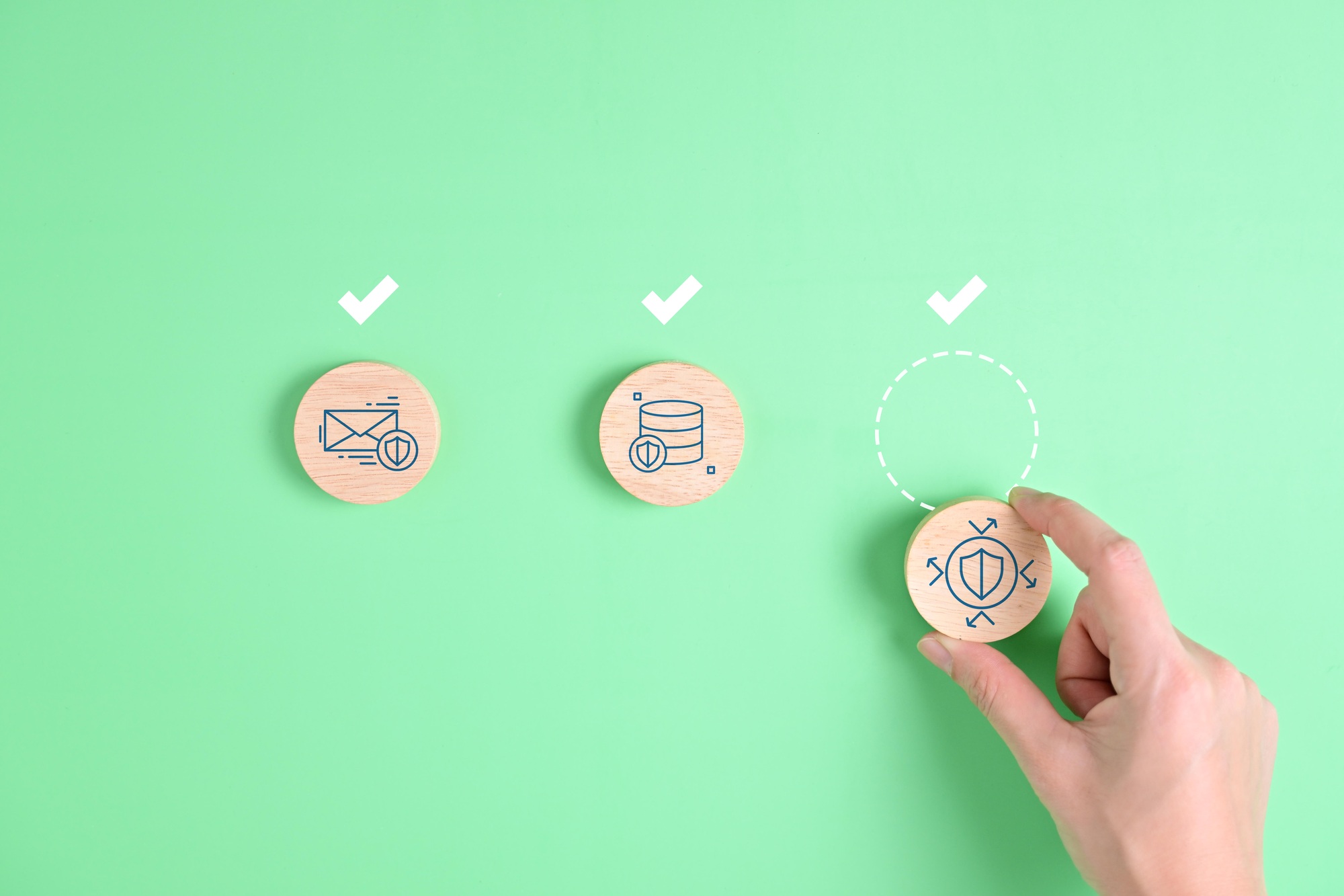 internet privacy icon background. security icon protection and internet privacy. high quality photo.