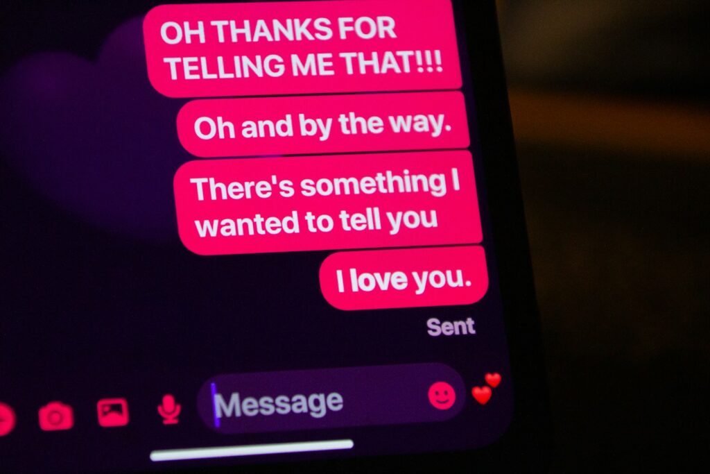 Are A.I. New Therapy Chatbots Safe to Use? Text message conversation on a phone screen.