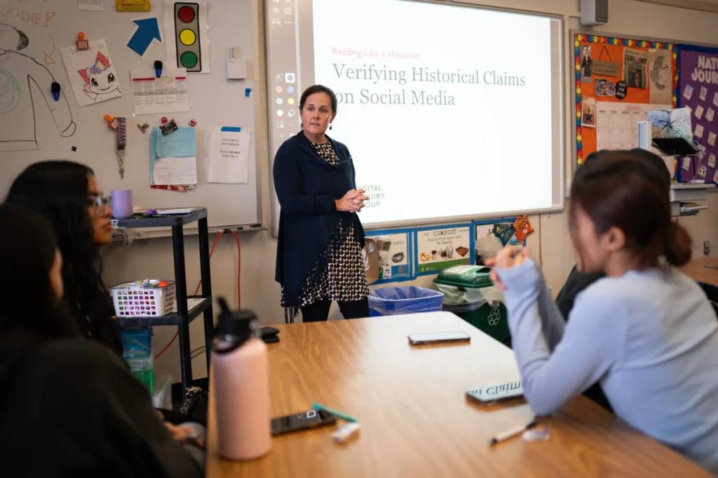 How Schools Are Teaching New Teens to Outsmart Social Media and AI 00disinfo education 1 04 hwvc superjumbo