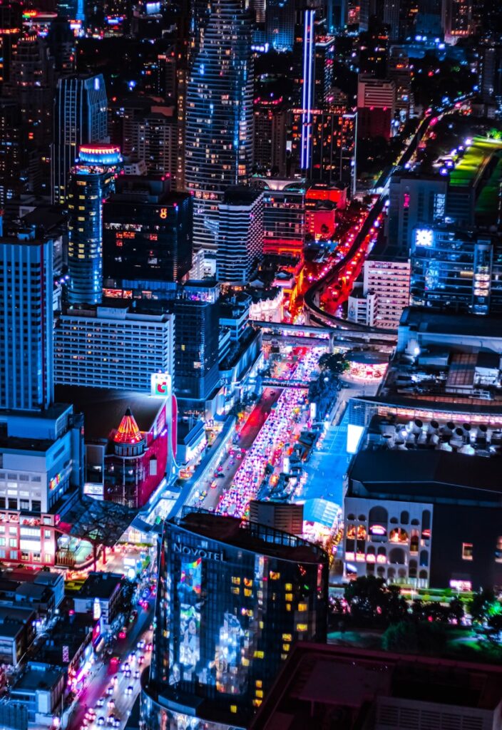 The Technology Trends That Will Define 2026 — Ready or Not an aerial view of a city at night