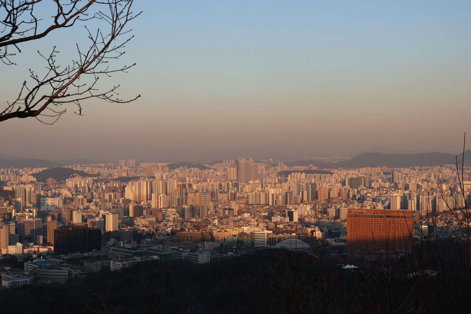 South Korea’s AI Obsession on How Nation Embraced New AI City skyline at sunset.