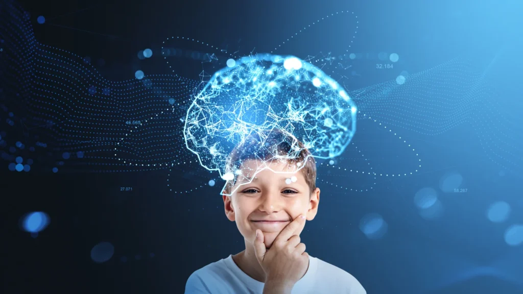 The Neuroscience-Backed New Blueprint That Every Parent Needs Today 108282225 1774364637082 smiling boy with illuminated brain network above h 2235333659 getty