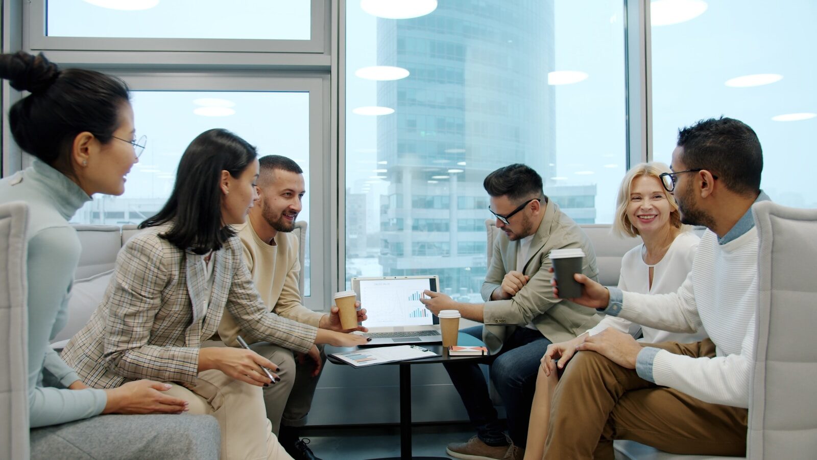 The Endless New Conversation That Won’t Slow Down Diverse group of people in a modern office meeting.