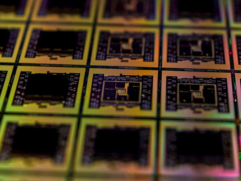 The Global Supply Chain Crisis Slowing New Future of Intelligence a close-up of a computer