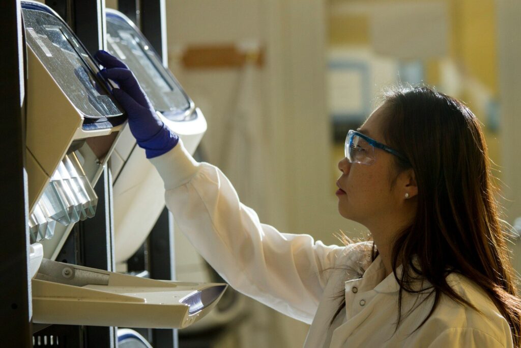 AI Could Win a New Nobel Prize Within Years And Scientists Are Both Excited and Terrified woman in white long sleeve shirt wearing black framed eyeglasses