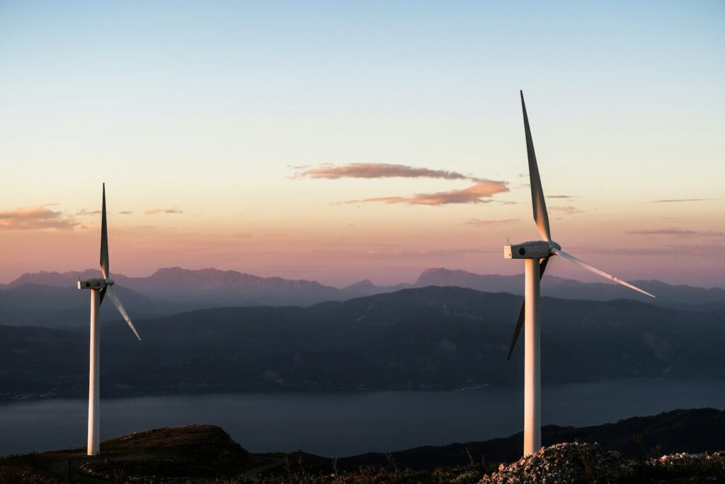 Project Astra’s $420 Billion New Power Become Hidden Engine AI two white wind turbines