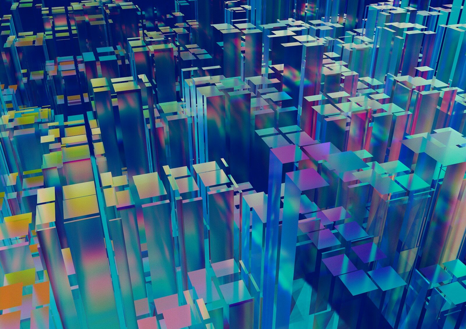 What the Next Decade of New AI Could Look Like a group of colorful objects