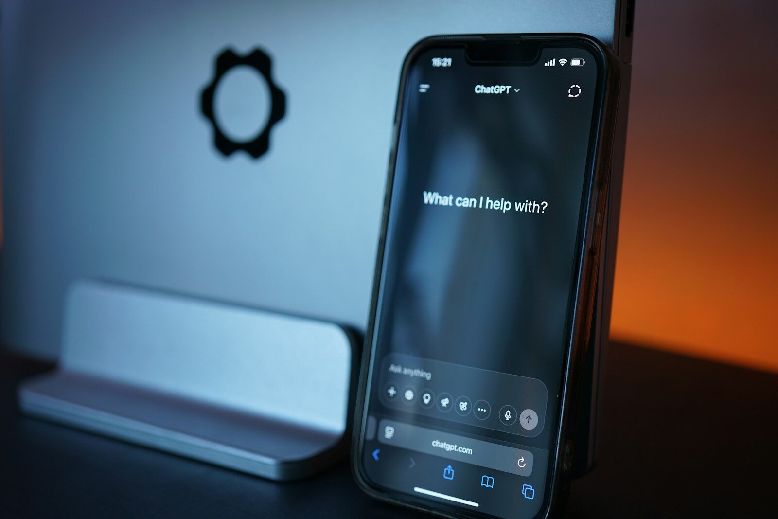 Inside the New Growing Clash Between Apple and EU Regulators Chatgpt is open on a smartphone.
