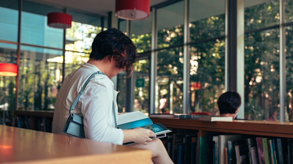 Innovation, Conflict, and the New Future of Higher Education a person reading a book