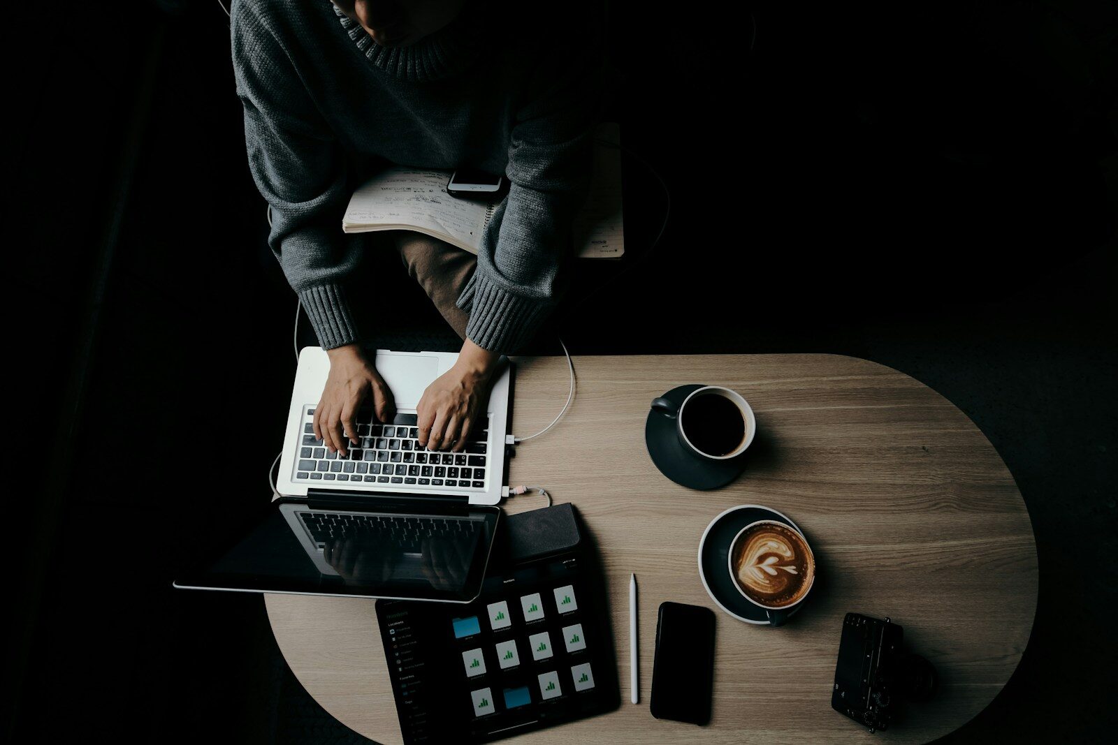How AI Is Reshaping New Freelance Work Around the World person using grey laptop computer