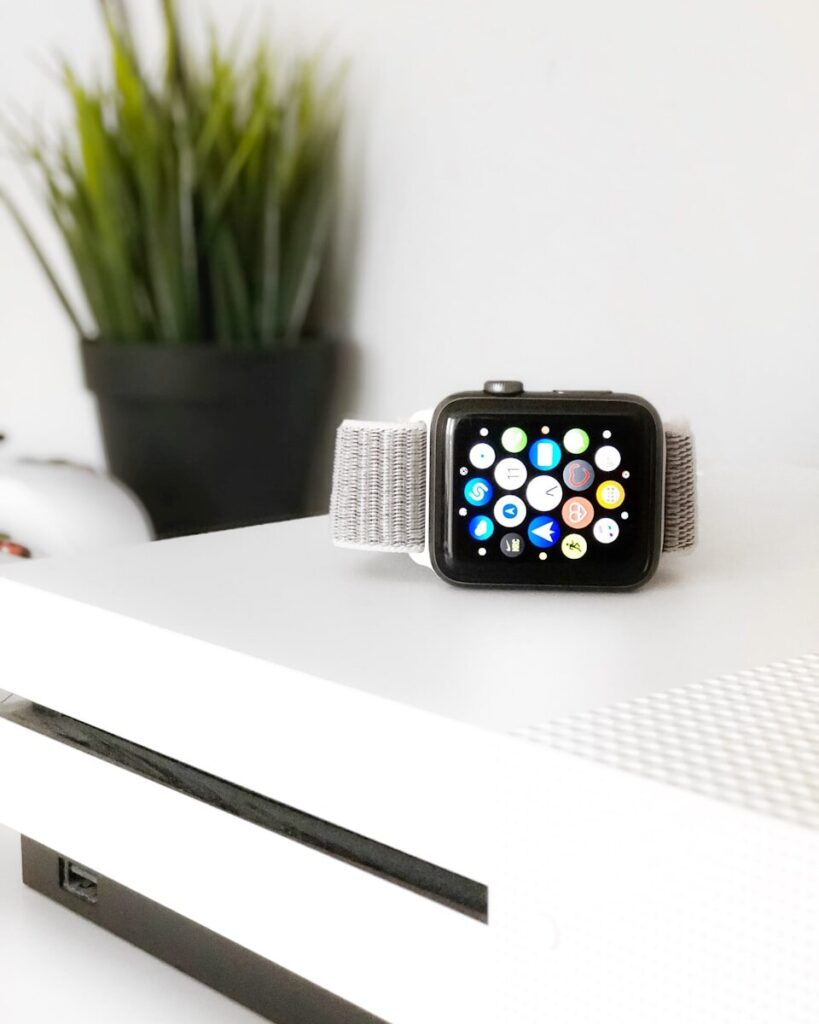 The Bold Vision That Could Reinvent the New Modern Workplace black smartwatch close-up photography