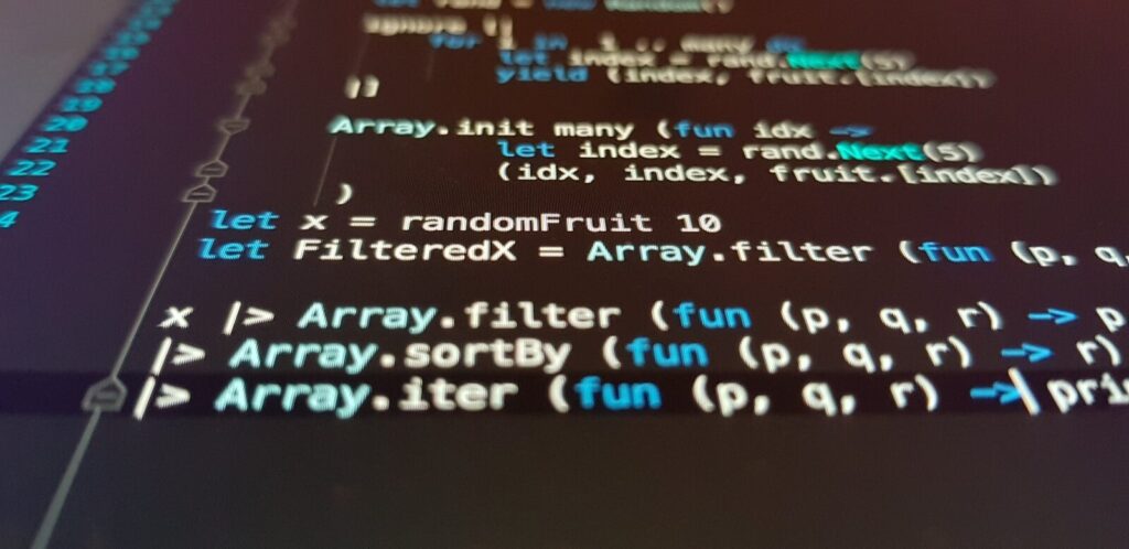 Why Matter Innovation, Transparency and New Future of AI a computer screen with a program running on it
