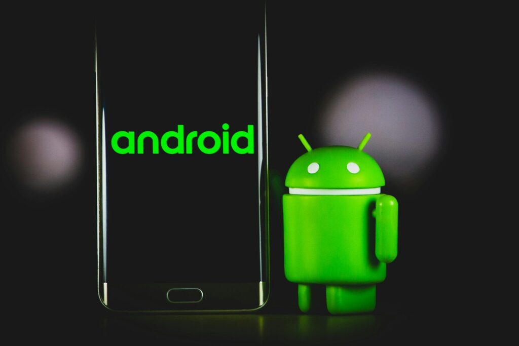 What Means for New Innovation and Smartphone Users on Android More AI Rivals green frog iphone case beside black samsung android smartphone